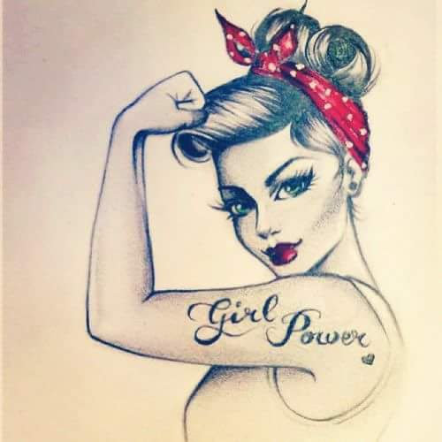 Girl empower! Or boy, or however you identify!